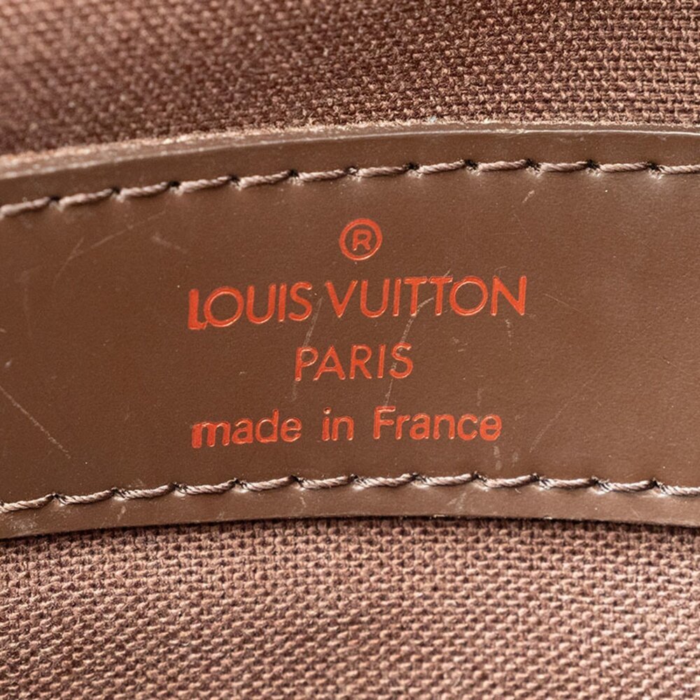 LOUIS VUITTON Authentic Brown Damier Canvas Shoulder Bag - Picture 8 of 16